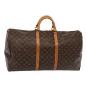 Pre-owned Canvas louis-vuitton-bags Louis Vuitton Vintage , Brown , Da...