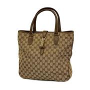 Pre-owned Canvas gucci-bags Gucci Vintage , Brown , Dames