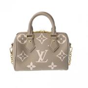 Pre-owned Fabric louis-vuitton-bags Louis Vuitton Vintage , Gray , Dam...