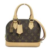 Pre-owned Fabric louis-vuitton-bags Louis Vuitton Vintage , Brown , Da...