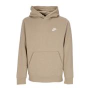 Sportswear Club Fleece Hoodie Khaki Nike , Beige , Heren