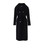 Zwarte Jas Sprookje Max Mara , Black , Dames