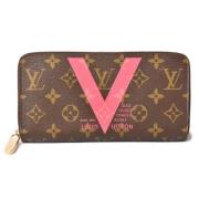 Pre-owned Canvas wallets Louis Vuitton Vintage , Brown , Dames