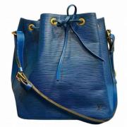 Pre-owned Leather louis-vuitton-bags Louis Vuitton Vintage , Blue , Da...