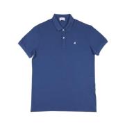 Denim Polo Shirt Brooksfield , Blue , Heren