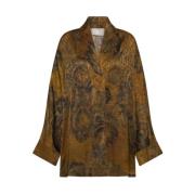 Gedrukte Jacquard Kimono Jas Momoni , Multicolor , Dames