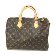 Pre-owned Fabric louis-vuitton-bags Louis Vuitton Vintage , Brown , Da...