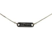 Pre-owned Metal dior-jewelry Dior Vintage , Gray , Dames