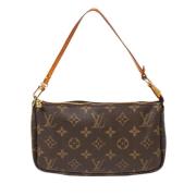 Pre-owned Canvas louis-vuitton-bags Louis Vuitton Vintage , Brown , Da...