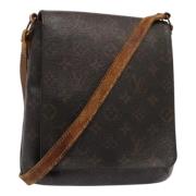 Pre-owned Canvas louis-vuitton-bags Louis Vuitton Vintage , Brown , Da...