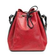 Pre-owned Leather louis-vuitton-bags Louis Vuitton Vintage , Red , Dam...