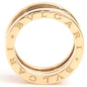 Pre-owned Metal rings Bvlgari Vintage , Yellow , Heren