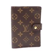 Pre-owned Canvas wallets Louis Vuitton Vintage , Brown , Dames