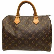 Pre-owned Fabric louis-vuitton-bags Louis Vuitton Vintage , Brown , Da...