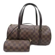 Pre-owned Canvas louis-vuitton-bags Louis Vuitton Vintage , Brown , Da...