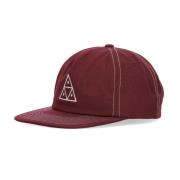 Driehoek Snapback Pet Berry HUF , Brown , Heren