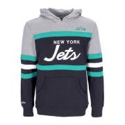 NFL Headcoach Hoodie Zwart Mitchell & Ness , Multicolor , Heren