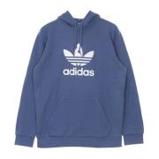 Blauwe Lichtgewicht Hoodie Trefoil Adidas , Blue , Heren