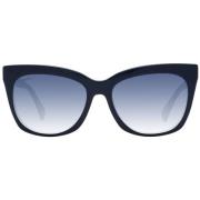 Blauwe Cat Eye Zonnebril Max Mara , Blue , Unisex