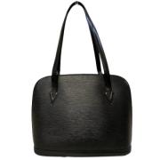 Pre-owned Leather louis-vuitton-bags Louis Vuitton Vintage , Black , D...