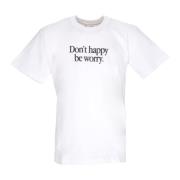 Aarde Op Vuur Smiley Tee Market , White , Heren