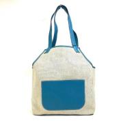 Pre-owned Fabric shoulder-bags Hermès Vintage , Blue , Dames