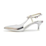 Elegante Luxe Pumps - Zilver Cesare Gaspari , Gray , Dames