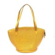 Pre-owned Leather louis-vuitton-bags Louis Vuitton Vintage , Yellow , ...