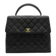 Pre-owned Fabric chanel-bags Chanel Vintage , Black , Dames