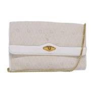 Pre-owned Canvas dior-bags Dior Vintage , White , Dames