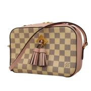 Pre-owned Fabric louis-vuitton-bags Louis Vuitton Vintage , Beige , Da...