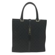 Pre-owned Canvas handbags Gucci Vintage , Black , Dames