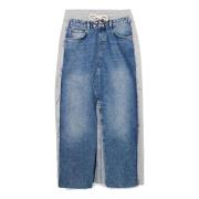 Herfst/Winter Dames Rok Fal_Pekin Desigual , Blue , Dames