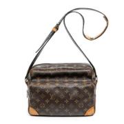 Pre-owned Canvas louis-vuitton-bags Louis Vuitton Vintage , Brown , Da...