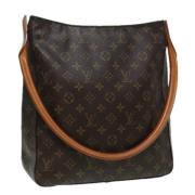 Pre-owned Canvas louis-vuitton-bags Louis Vuitton Vintage , Brown , Da...