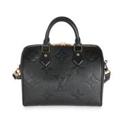 Pre-owned Leather louis-vuitton-bags Louis Vuitton Vintage , Black , D...