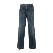 Denim Palazzo Jeans Nine In The Morning , Blue , Dames