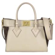 Pre-owned Leather louis-vuitton-bags Louis Vuitton Vintage , Gray , Da...