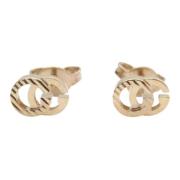 Pre-owned Rose Gold earrings Gucci Vintage , Yellow , Dames