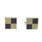 Pre-owned Silver earrings Louis Vuitton Vintage , Gray , Heren