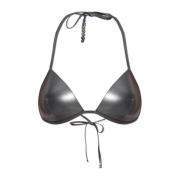 Bikini Top Moschino , Gray , Dames