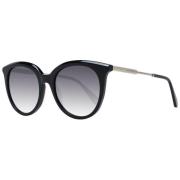 Zwarte Dames Zonnebril Rond Verloop Ted Baker , Black , Unisex