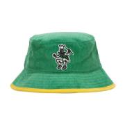 Boston Celtics Velvet Bucket Hat Mitchell & Ness , Green , Heren