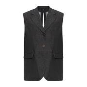 Loszittend vest Etro , Black , Dames