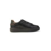 Heren Tennis Veterschoenen La Martina , Black , Heren