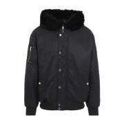 Zwarte jas voor mannen Aw24 Moose Knuckles , Black , Heren