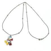 Pre-owned Silver necklaces Gucci Vintage , Multicolor , Dames