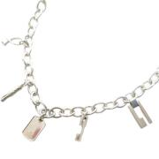 Pre-owned Silver necklaces Gucci Vintage , Gray , Dames