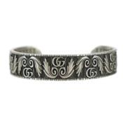 Pre-owned Silver bracelets Gucci Vintage , Gray , Dames