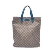 Pre-owned Canvas totes Gucci Vintage , Beige , Dames